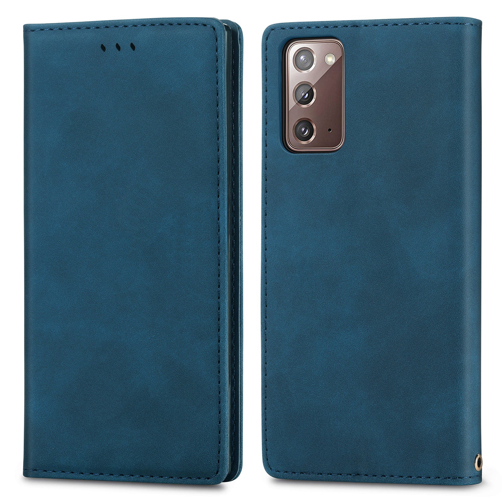 PU kožené ochranné pouzdro na telefon pro Samsung Galaxy Note20 5G Note20 dotykový retro magnetický stojánek s automatickým zavíráním proti pádu Držák krytu na telefon PU kožené ochranné pouzdro na telefon pro Samsung Galaxy Note20 5G Note20 dotykový retro magnetický stojánek s automatickým zavíráním proti pádu Držák krytu na telefon